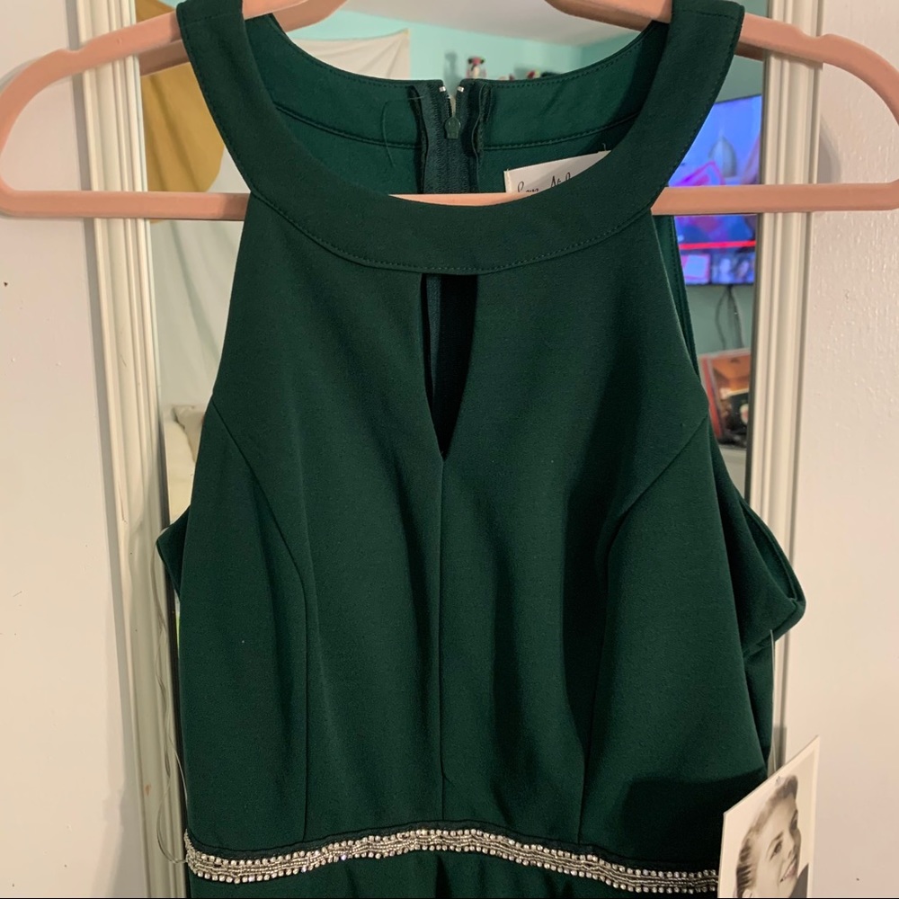 Love, Nickie Lew green dress